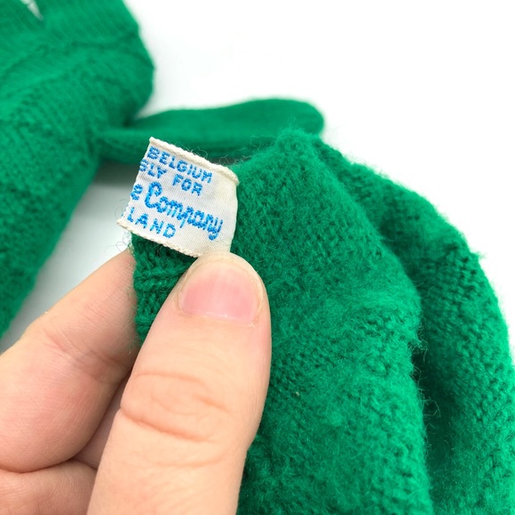 Women’s Vintage The Higbee Company Green Gloves - Picture 6 of 10